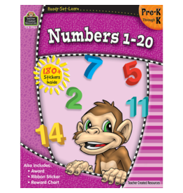 Teacher Created Resources RSL: Numbers 1-20 (PreK-K)