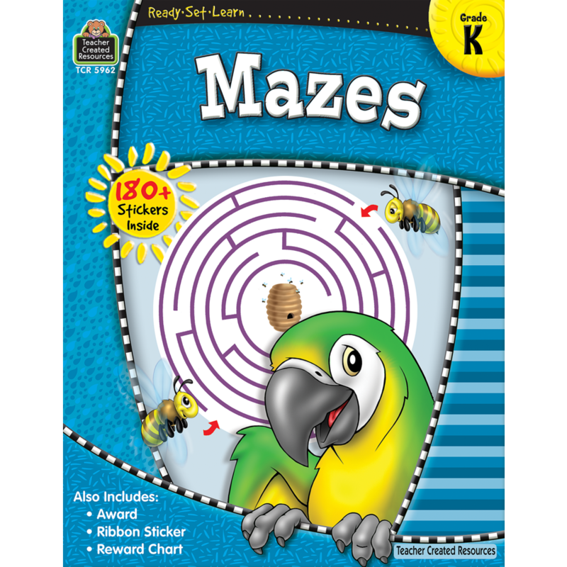 Teacher Created Resources RSL: Mazes (Gr. K)