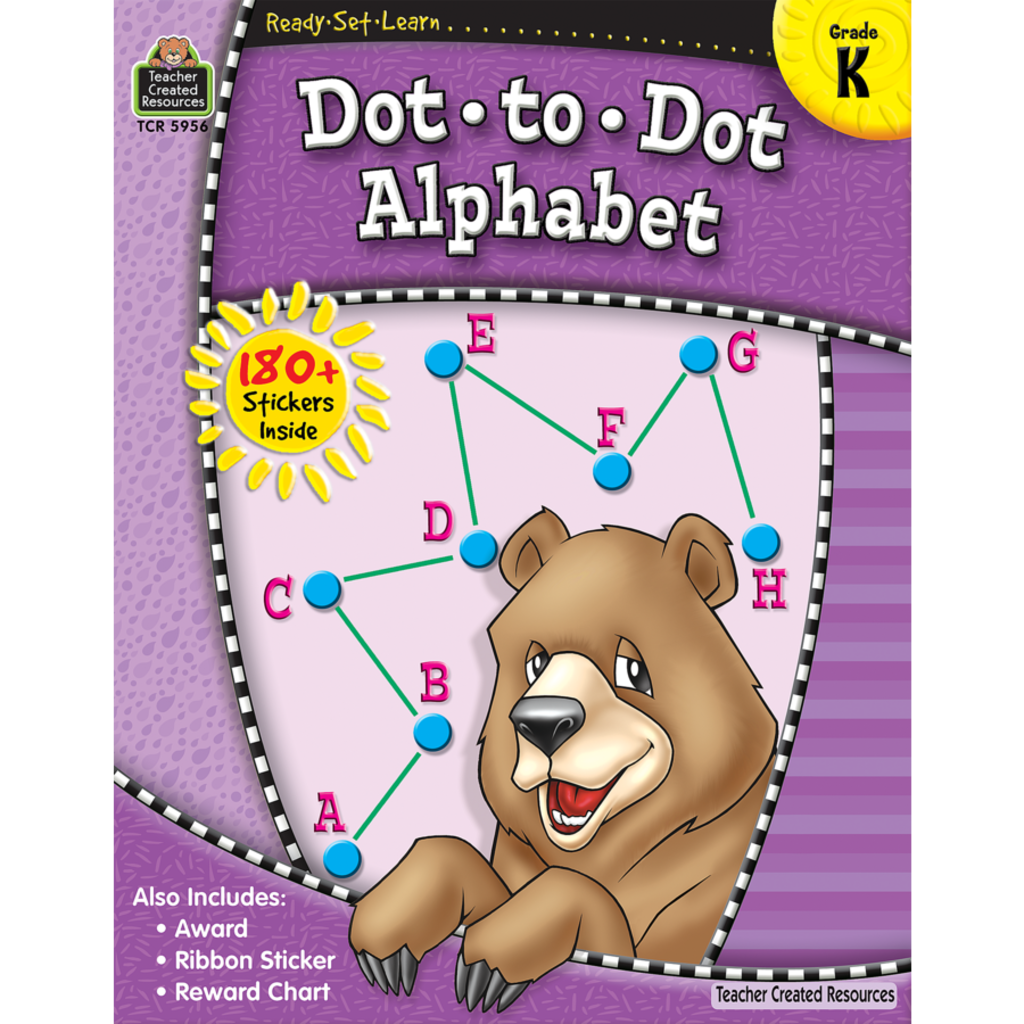 Teacher Created Resources RSL: Dot to Dot Alphabet (Gr. K)