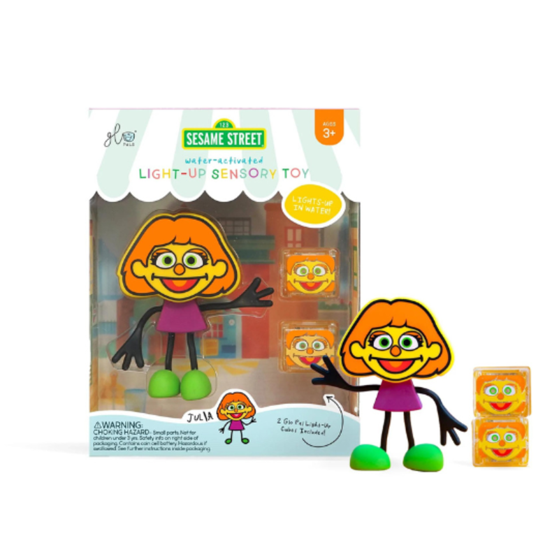 GLO PALS Glo Pals Julia Character with Two Cubes