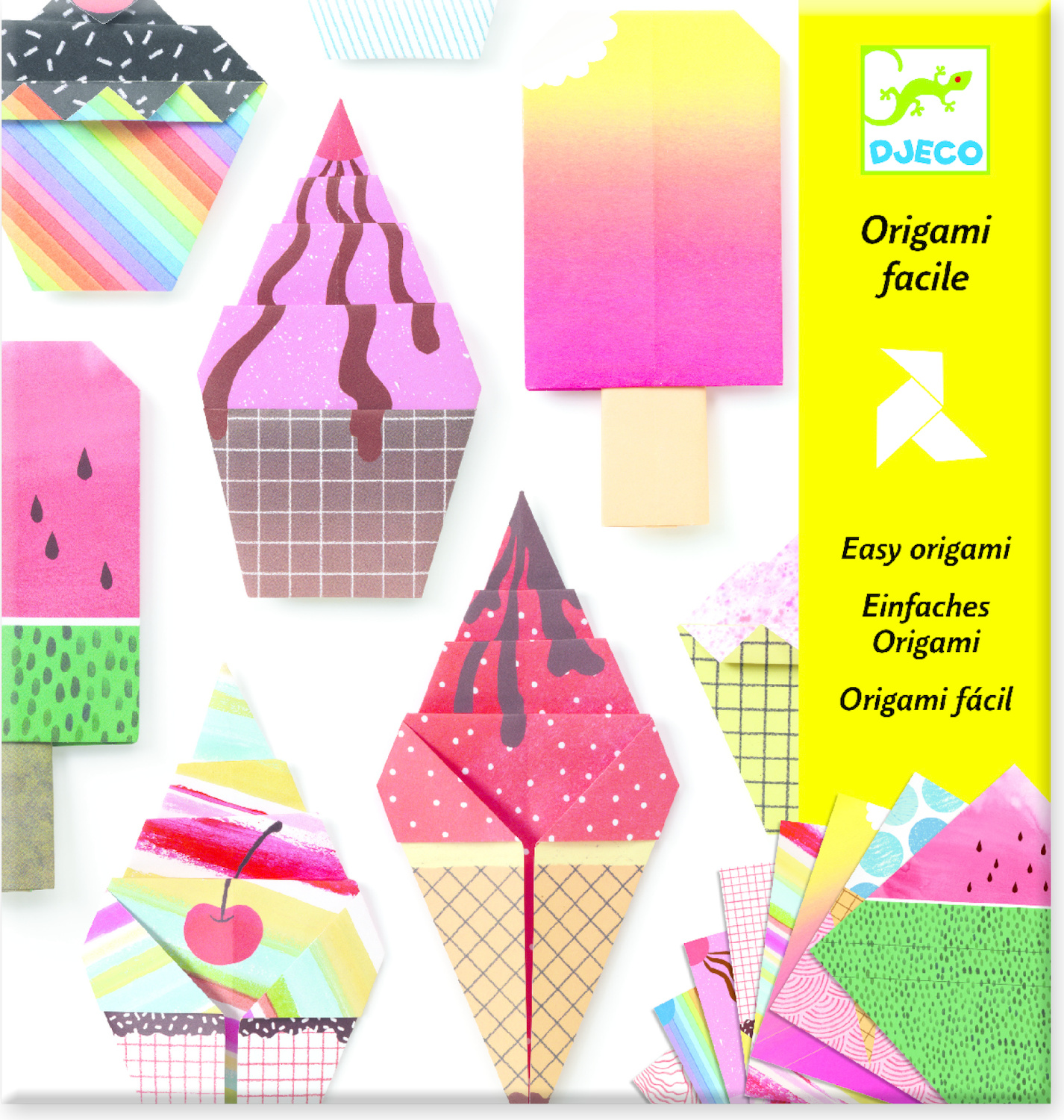 Djeco Polar Animals Origami Paper Craft Kit