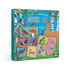 EEBOO Woodland Memory & Match Game