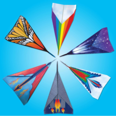 CREATIVITY FOR KIDS Fold & Launch Paper Airplanes