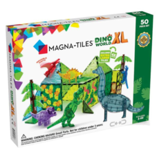 VALTECH Magna-Tiles Dino World XL 50 piece Set
