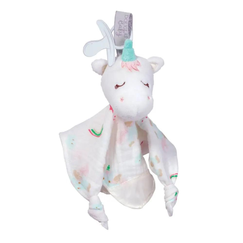 DOUGLAS CUDDLE TOYS Emilie Unicorn Paci Lovey