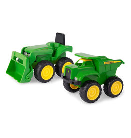 TOMY John Deere Sandbox Vehicle 2 Pack