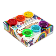 BRIGHT STRIPES JR 6 Doughs + Wooden Roller