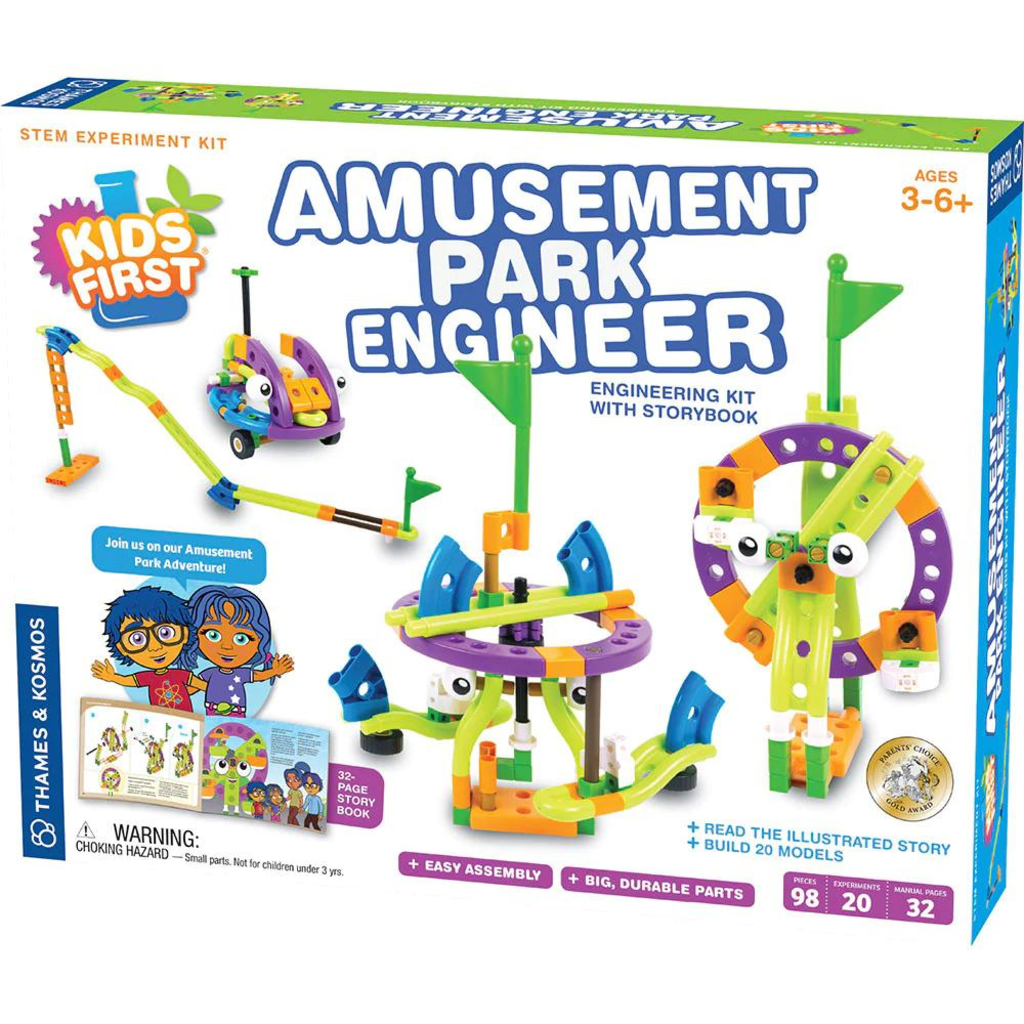 THAMES & KOSMOS Kids First Amusement Park Engineer