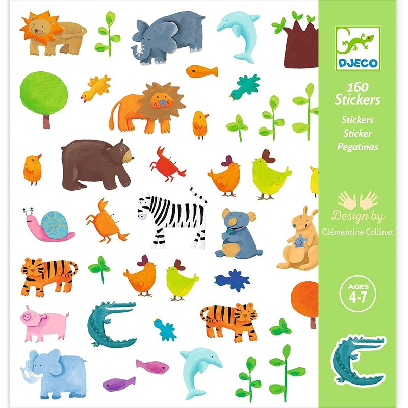 DJECO PG Stickers Animals