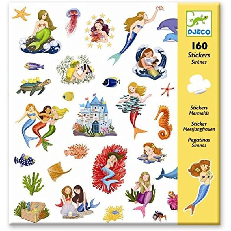 DJECO PG Stickers Mermaids
