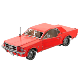 FASCINATIONS Metal Earth - Ford 1965 Mustang Coupe - Red