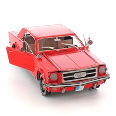 FASCINATIONS Metal Earth - Ford 1965 Mustang Coupe - Red