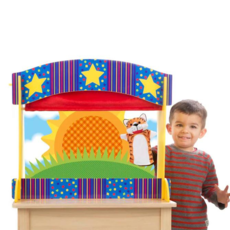 MELISSA & DOUG Table Top Puppet Theatre *In Store Pickup Only*