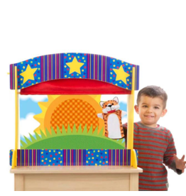 MELISSA & DOUG Table Top Puppet Theatre *In store pick up only