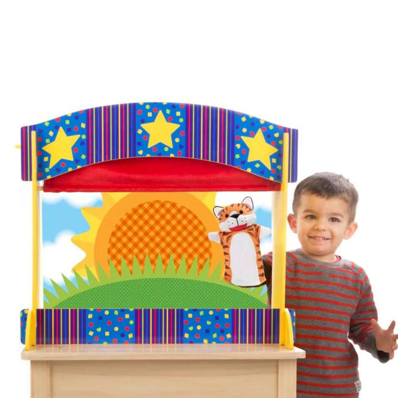 MELISSA & DOUG Table Top Puppet Theatre *In store pick up only