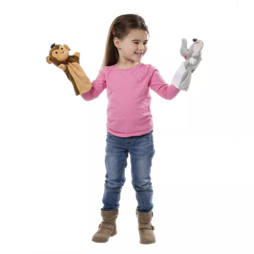 MELISSA & DOUG Zoo Friends Hand  Puppets