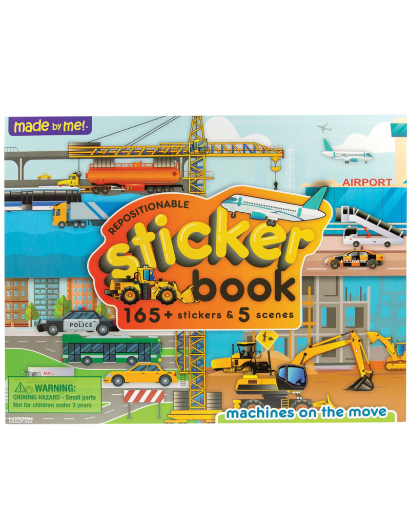 Transportation Sticker Book BrainyZoo Toys