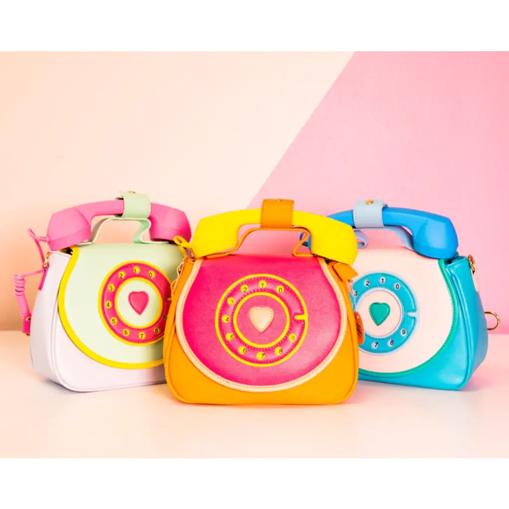 BEWALTZ Bewaltz Cotton Candy Phone Convertible Handbag