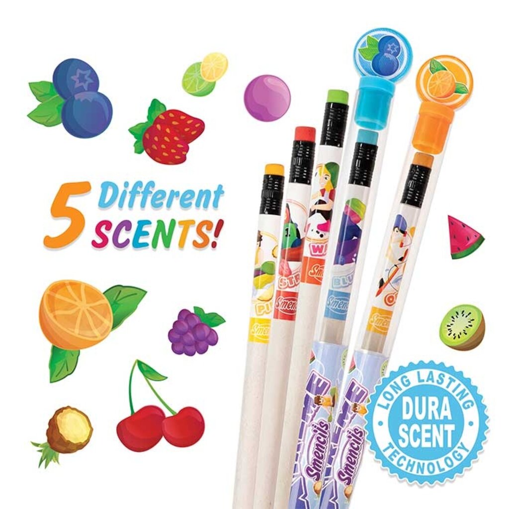 Tri-Color Smens- Scented Pens, 4 Count by Scentco