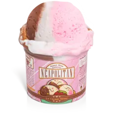 KAWAII SLIME COMPANY Kawaii Neapolitan Scented Ice Cream Pint Slime