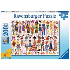 RAVENSBURGER 200pc Flowers And Friends