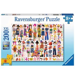 RAVENSBURGER 200pc Flowers And Friends