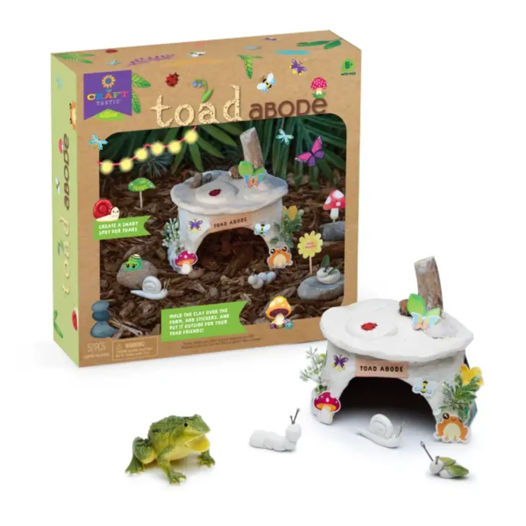 PLAYMONSTER Craft-tastic Nature Toad Abode
