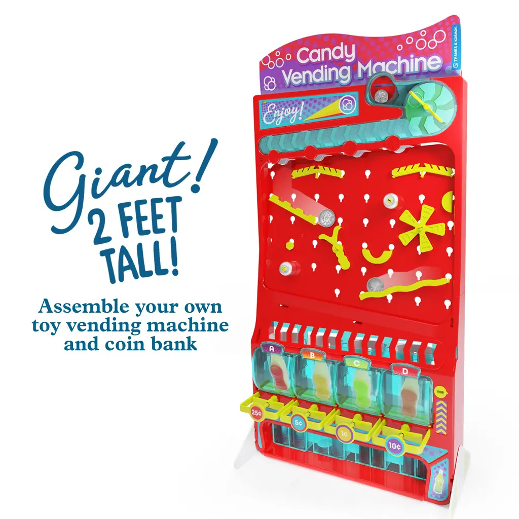 THAMES & KOSMOS Candy Vending Machine Super Stunts And Tricks