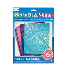 OOLY Scratch & Shine Celestial Skies