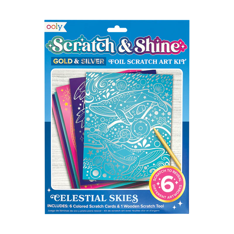 Scratch & Shine Celestial Skies
