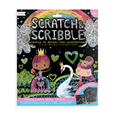 OOLY Scratch & Scribble - Princess Garden