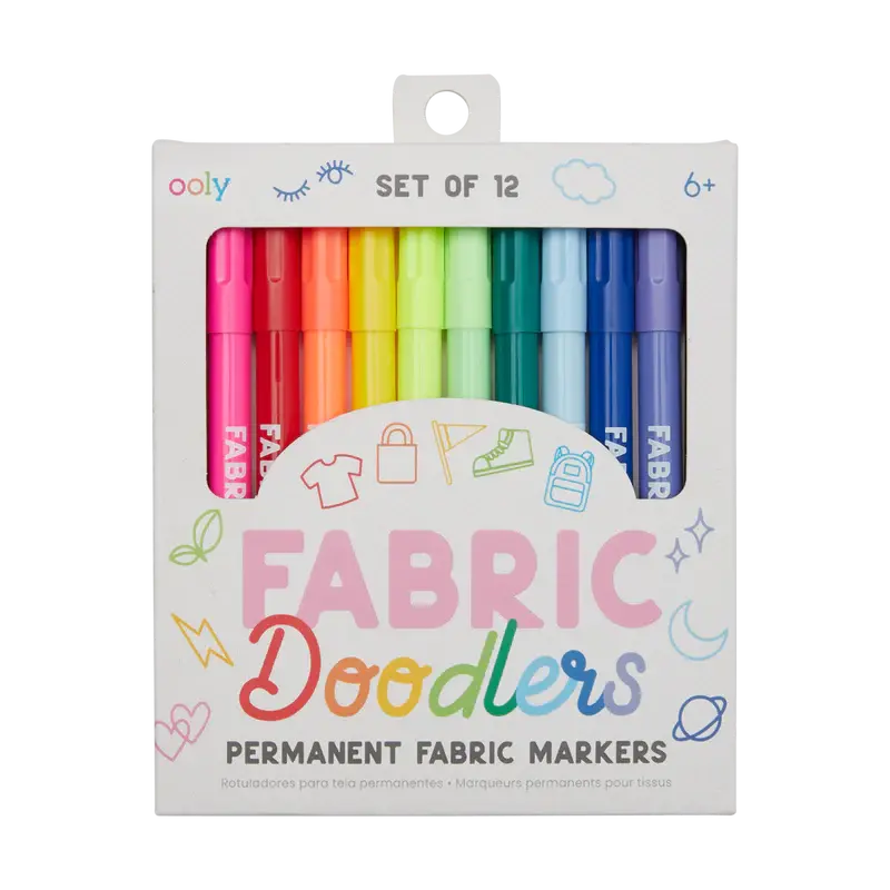 OOLY Fabric Doodlers Markers