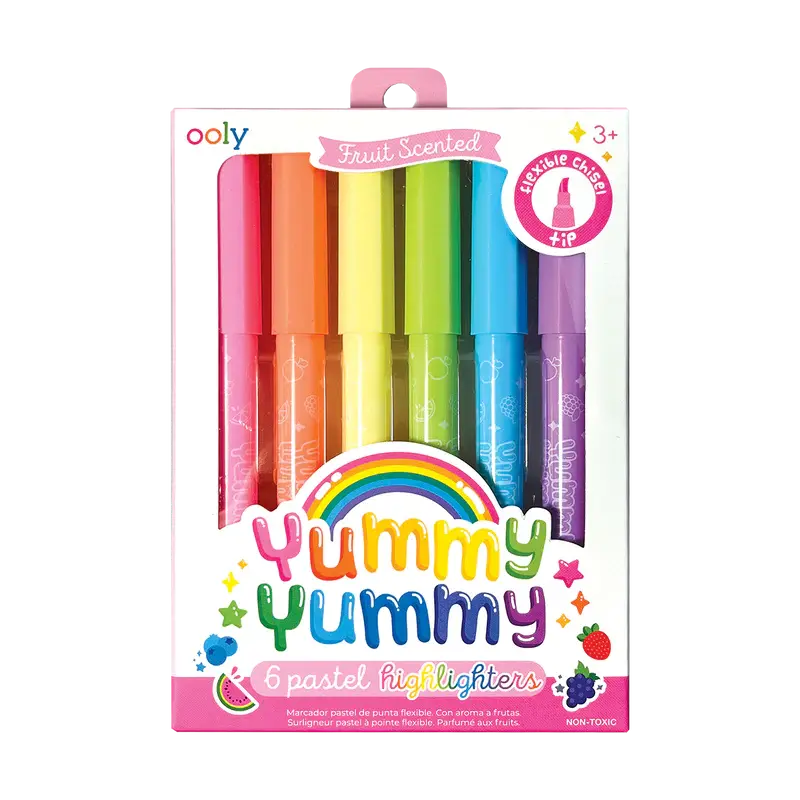 Ooly Fabric Doodlers Markers - Set of 12