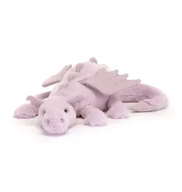 JELLYCAT Lavender Dragon Little