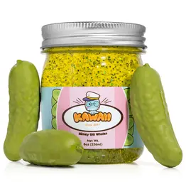 KAWAII SLIME COMPANY Shimmery Pickle Clear Slime