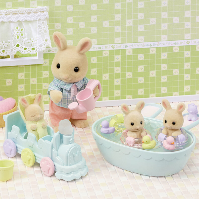 INTERNATIONAL PLAYTHINGS CC Triplets Baby Bathtime Set