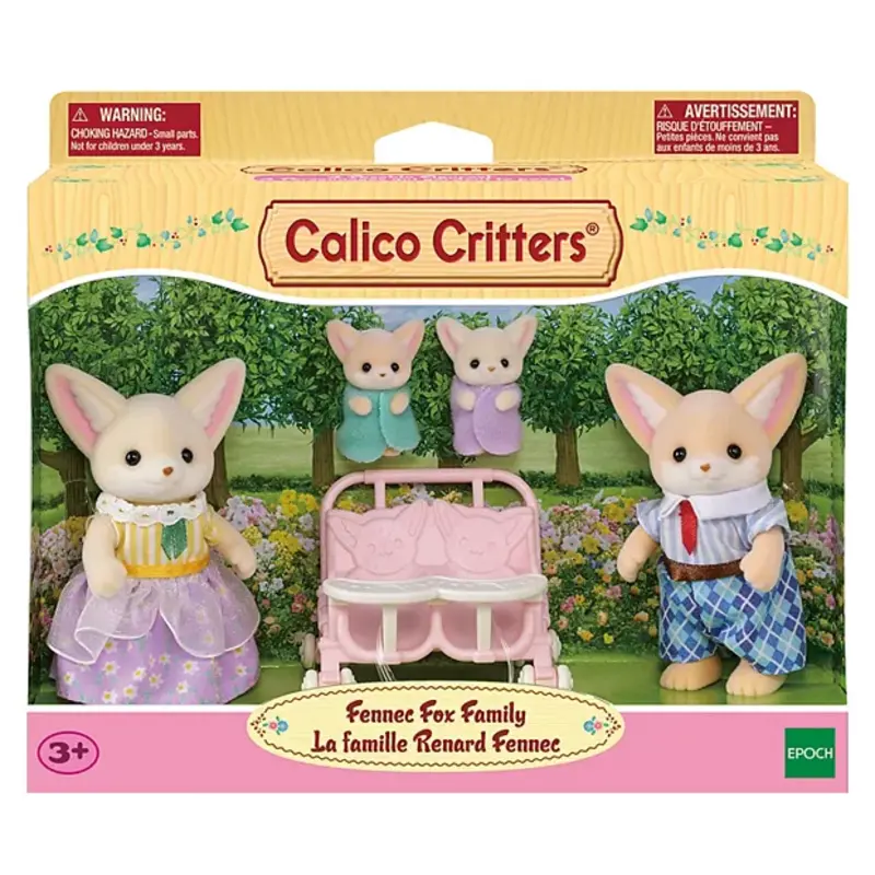 EPOCH EVERLASTING PLAY CC Fennec Fox Family