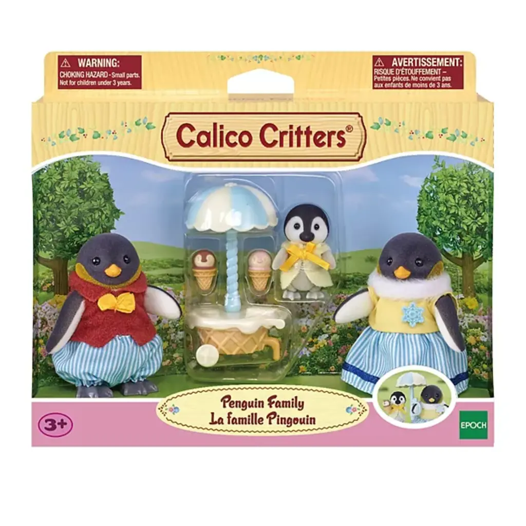 INTERNATIONAL PLAYTHINGS Calico Critters Penguin Family