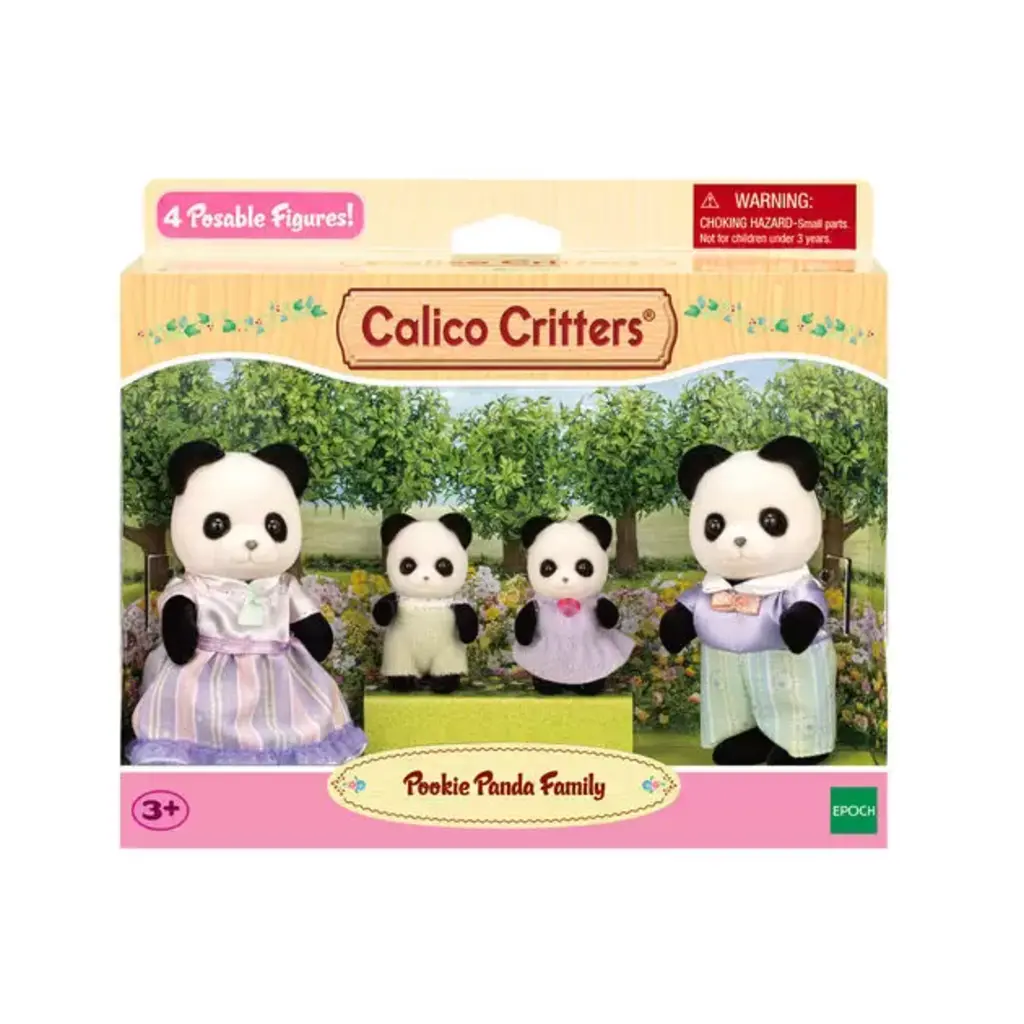 EPOCH EVERLASTING PLAY CC Pookie Panda Family