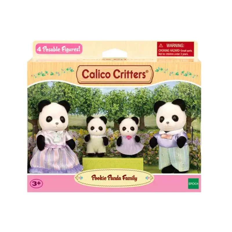 EPOCH EVERLASTING PLAY CC Pookie Panda Family