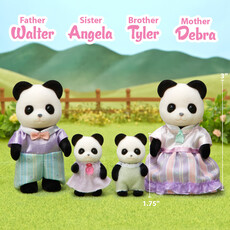 EPOCH EVERLASTING PLAY CC Pookie Panda Family