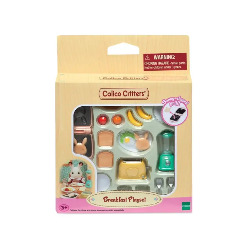 INTERNATIONAL PLAYTHINGS Calico Critters Breakfast Playset