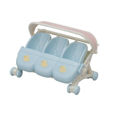 INTERNATIONAL PLAYTHINGS Calico Critters Triplets Stroller