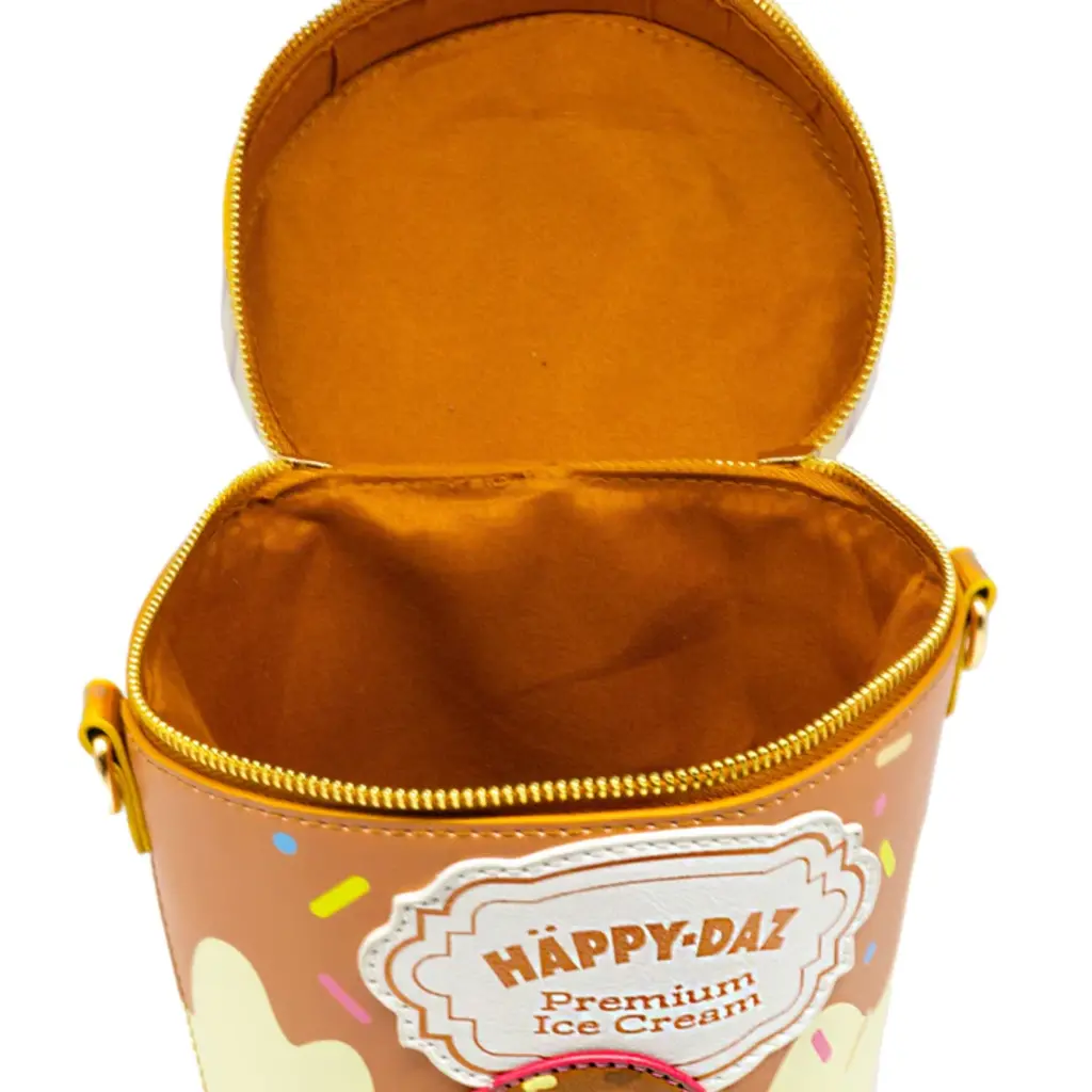 BEWALTZ Happy Daz Ice Cream Tub Handbag - Chocolate