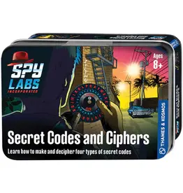 THAMES & KOSMOS Secret Codes and Ciphers Spy Labs