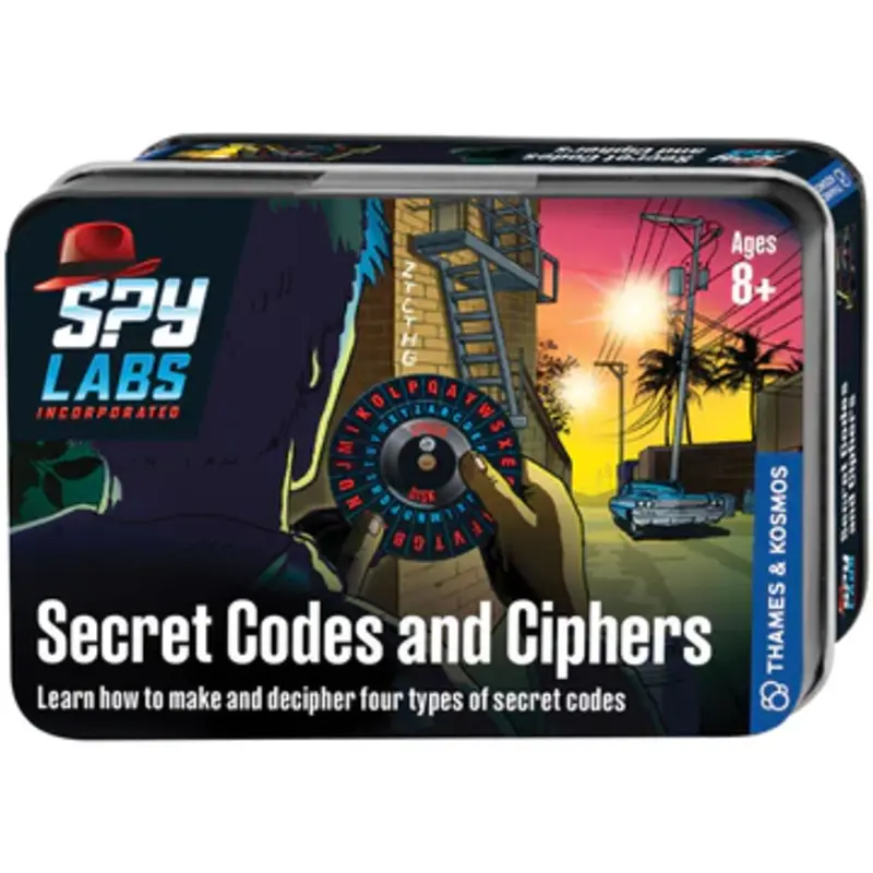 THAMES & KOSMOS Secret Codes and Ciphers Spy Labs