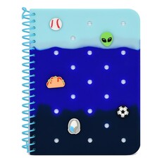 ISCREAM Ocean Wave Charmed Jelly Journal