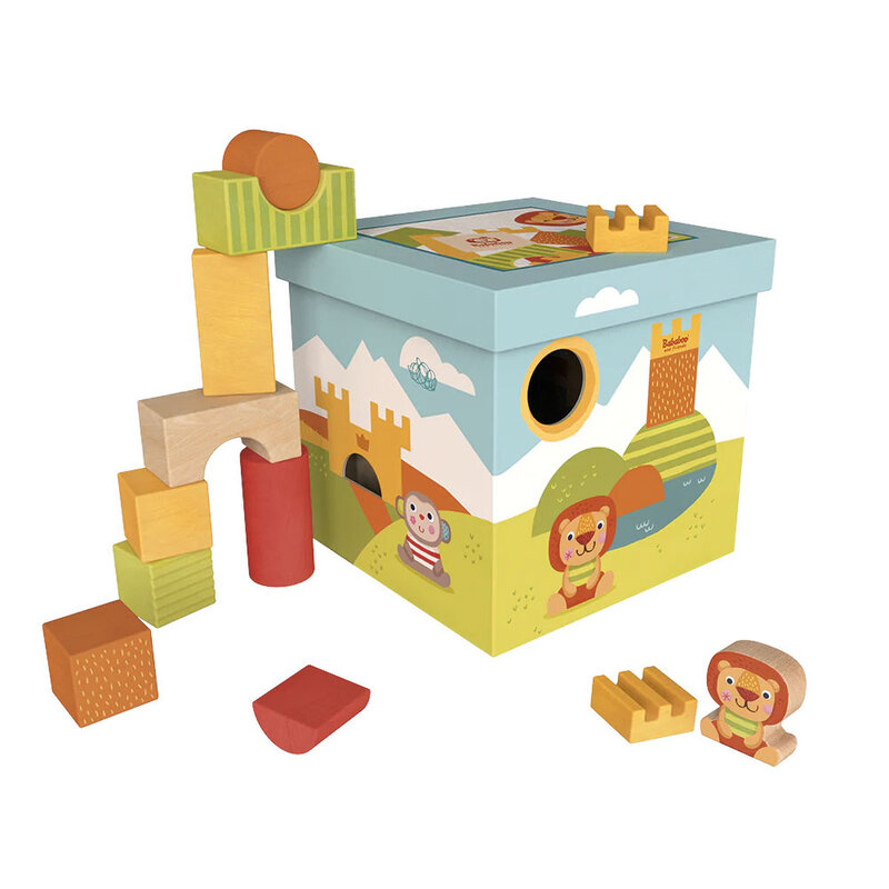 BABABOO AND FRIENDS Lion Babablocks Building Blocks