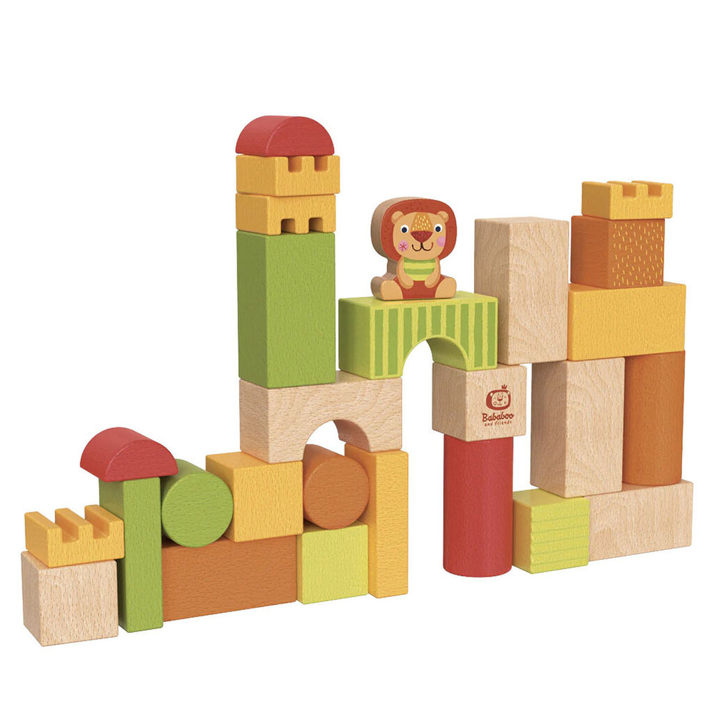BABABOO AND FRIENDS Lion Babablocks Building Blocks