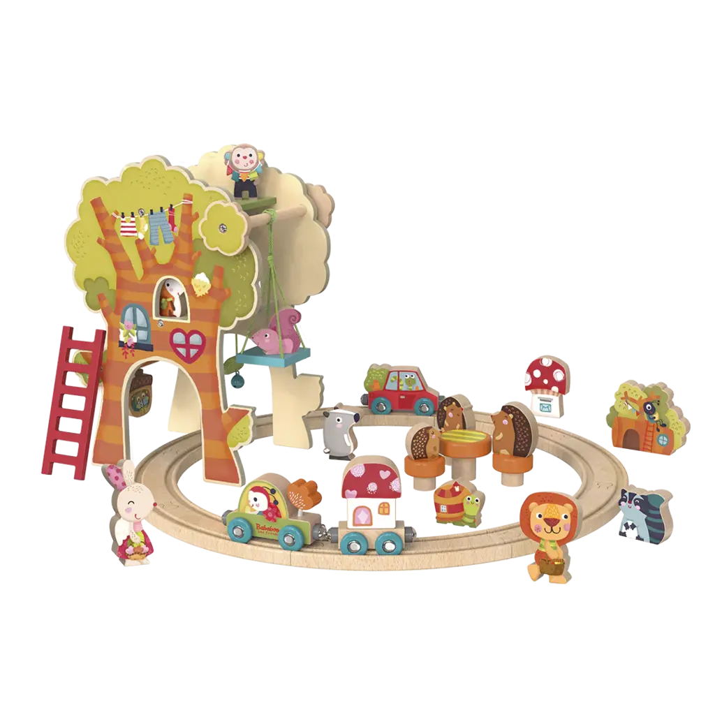 BABABOO AND FRIENDS Tree House Play World